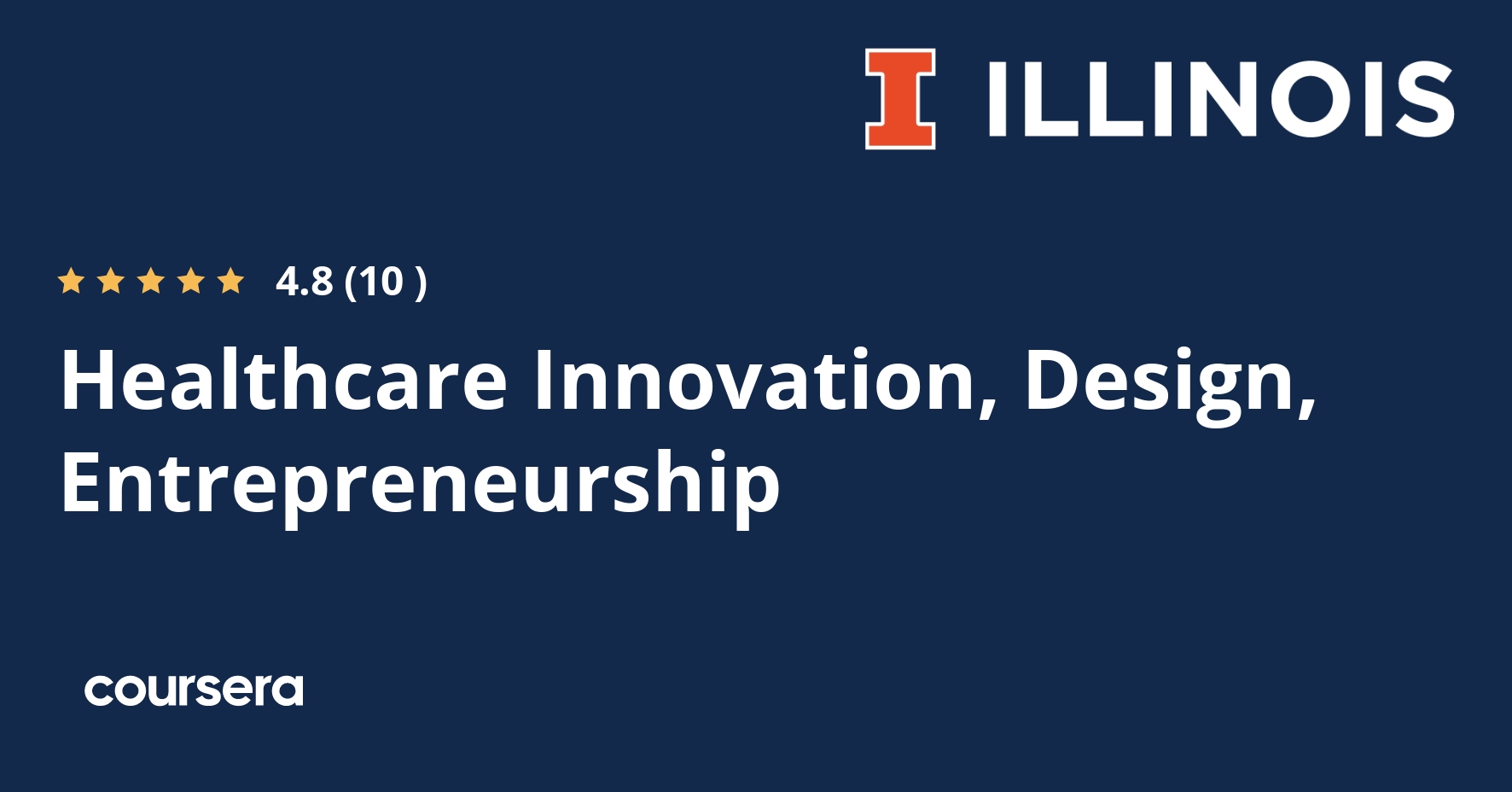 Healthcare Innovation, Design, Entrepreneurship