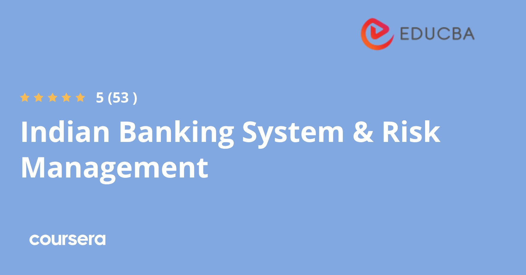 Indian Banking System & Risk Management | Coursera