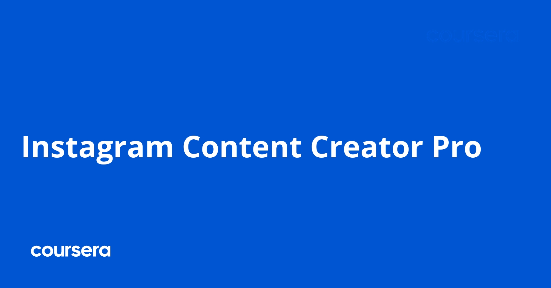 Instagram Content Creator Pro