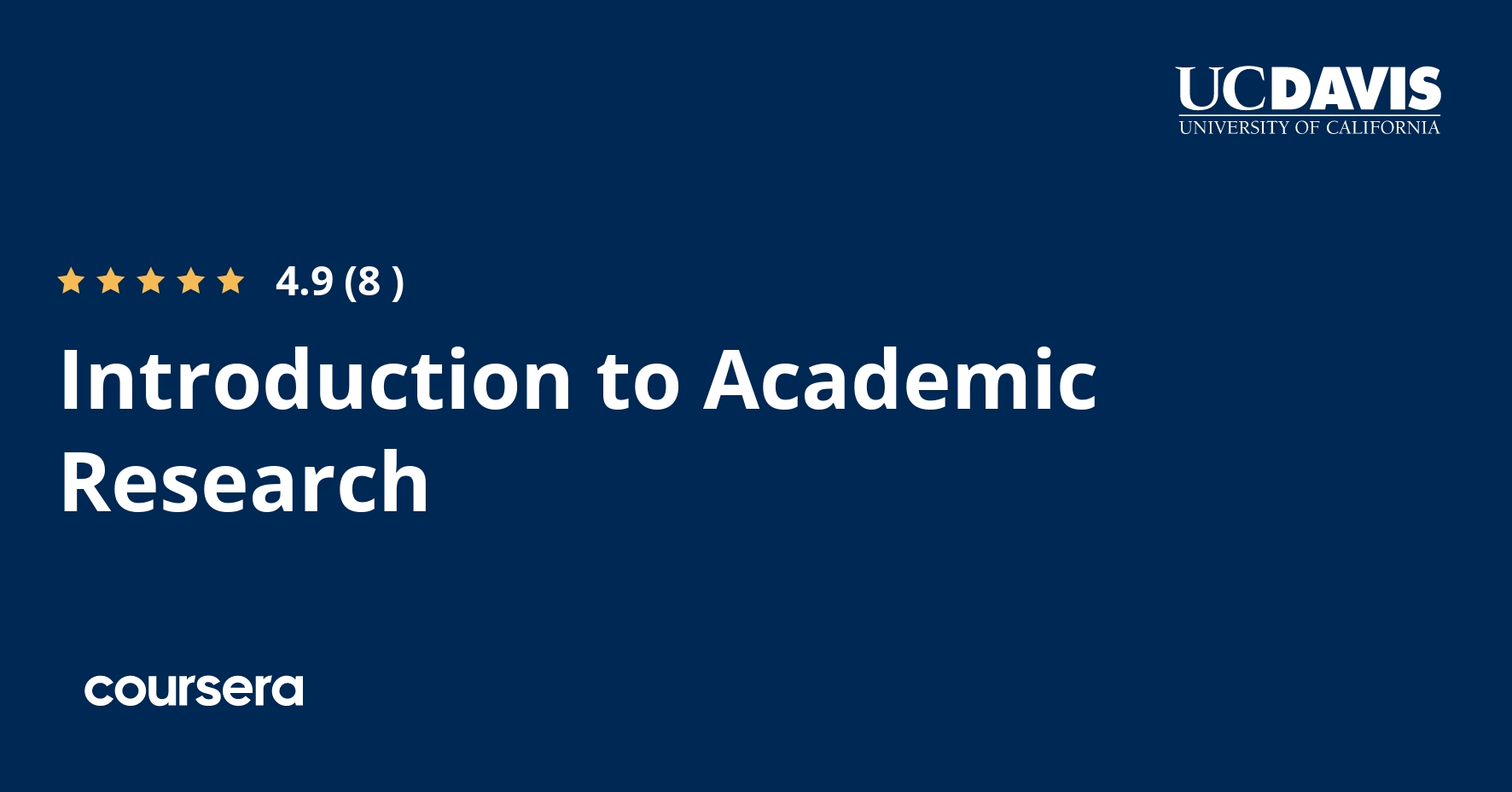Introduction to Academic Research