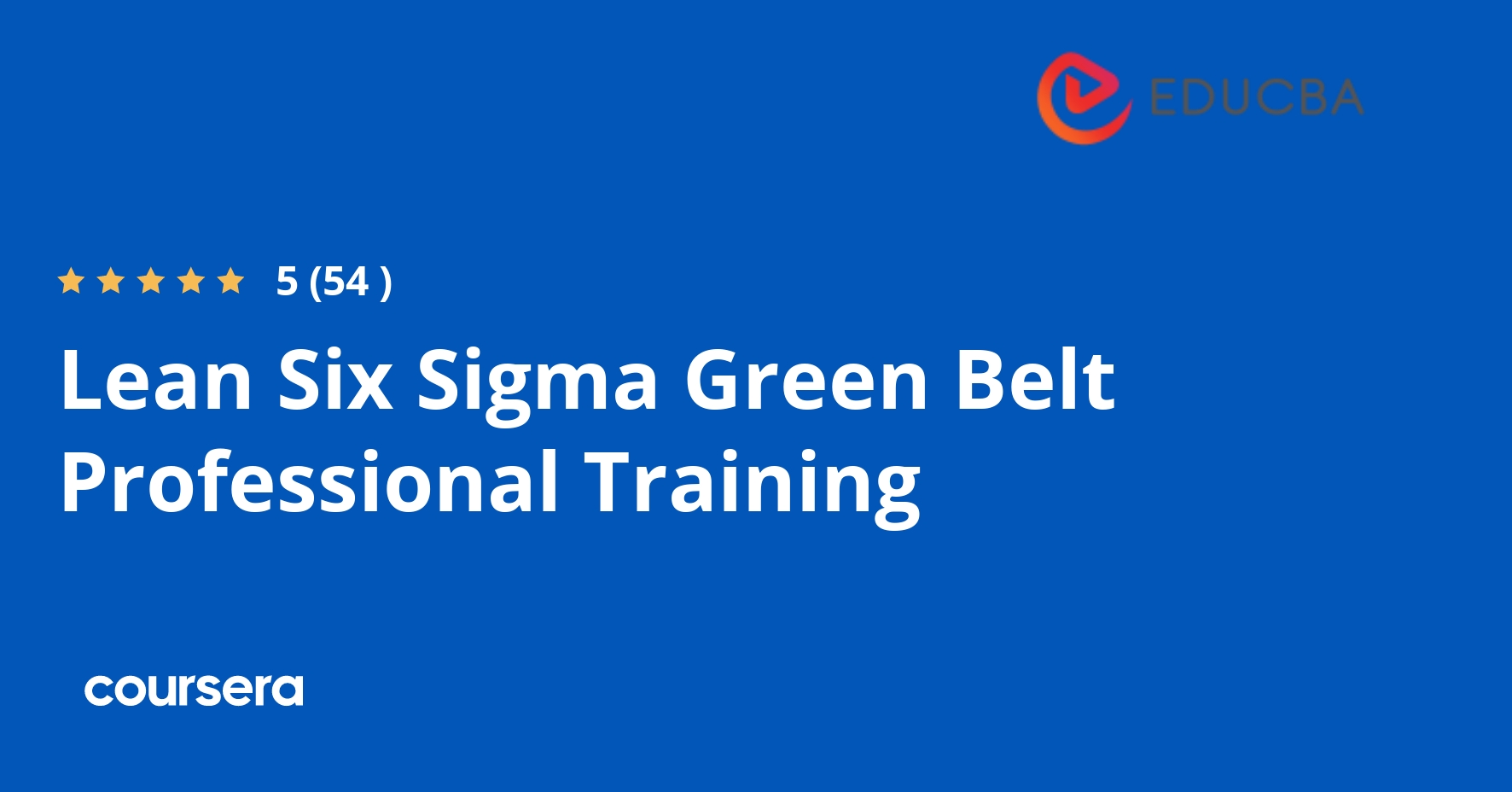Lean Six Sigma Green Belt Professional Training