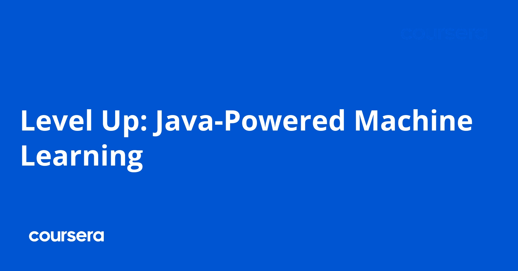 Level Up: Java-Powered Machine Learning