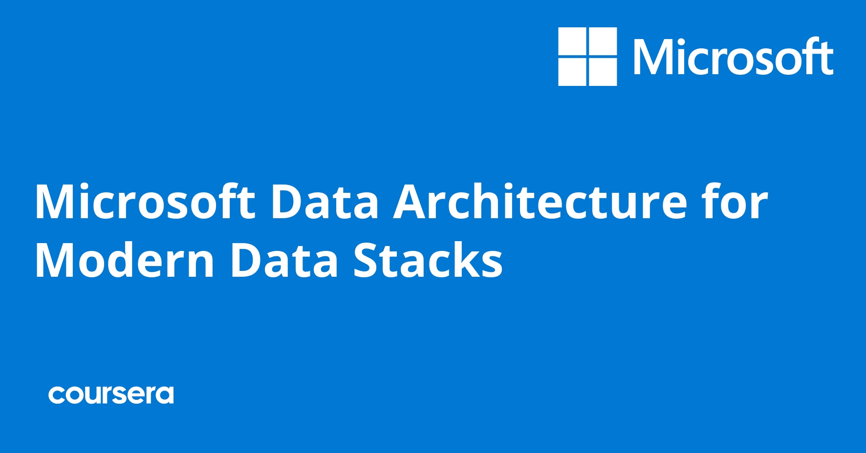Microsoft Data Architecture for Modern Data Stacks