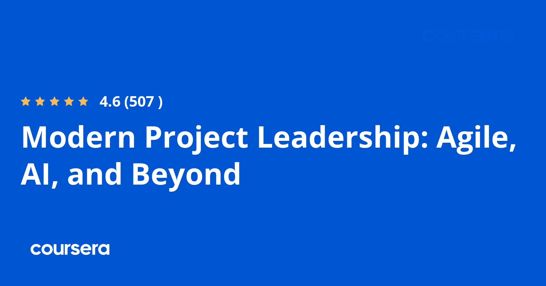 Modern Project Leadership: Agile, AI, and Beyond