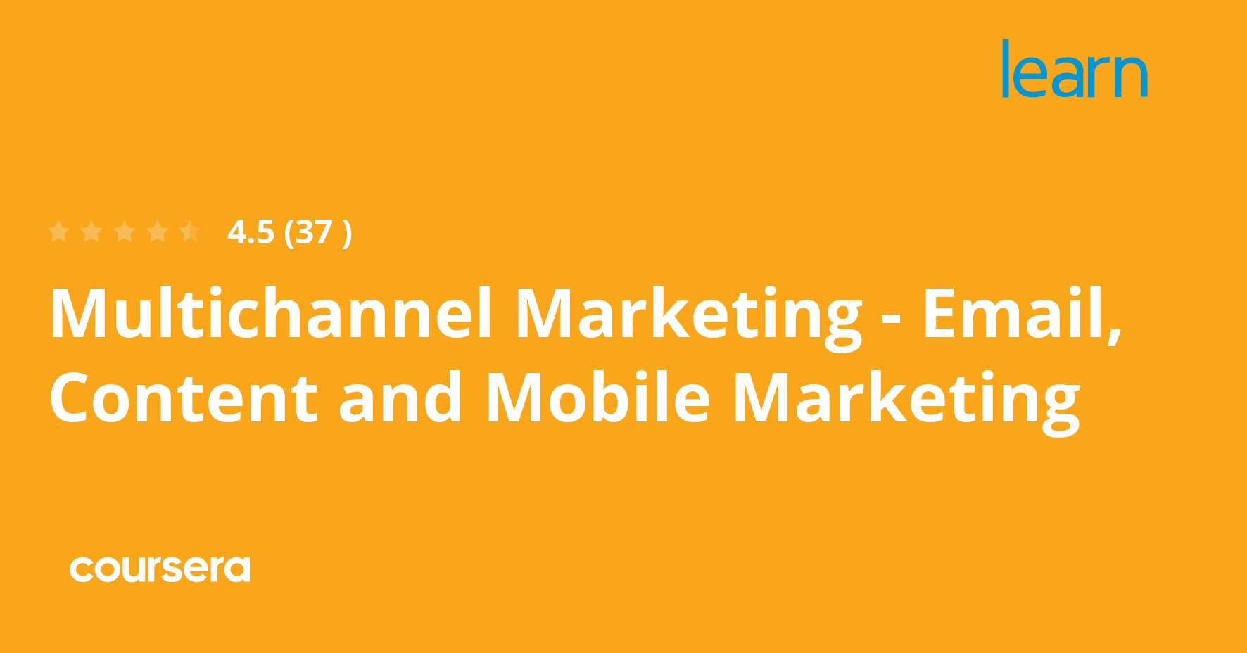 Multichannel Marketing - Email, Content and Mobile Marketing