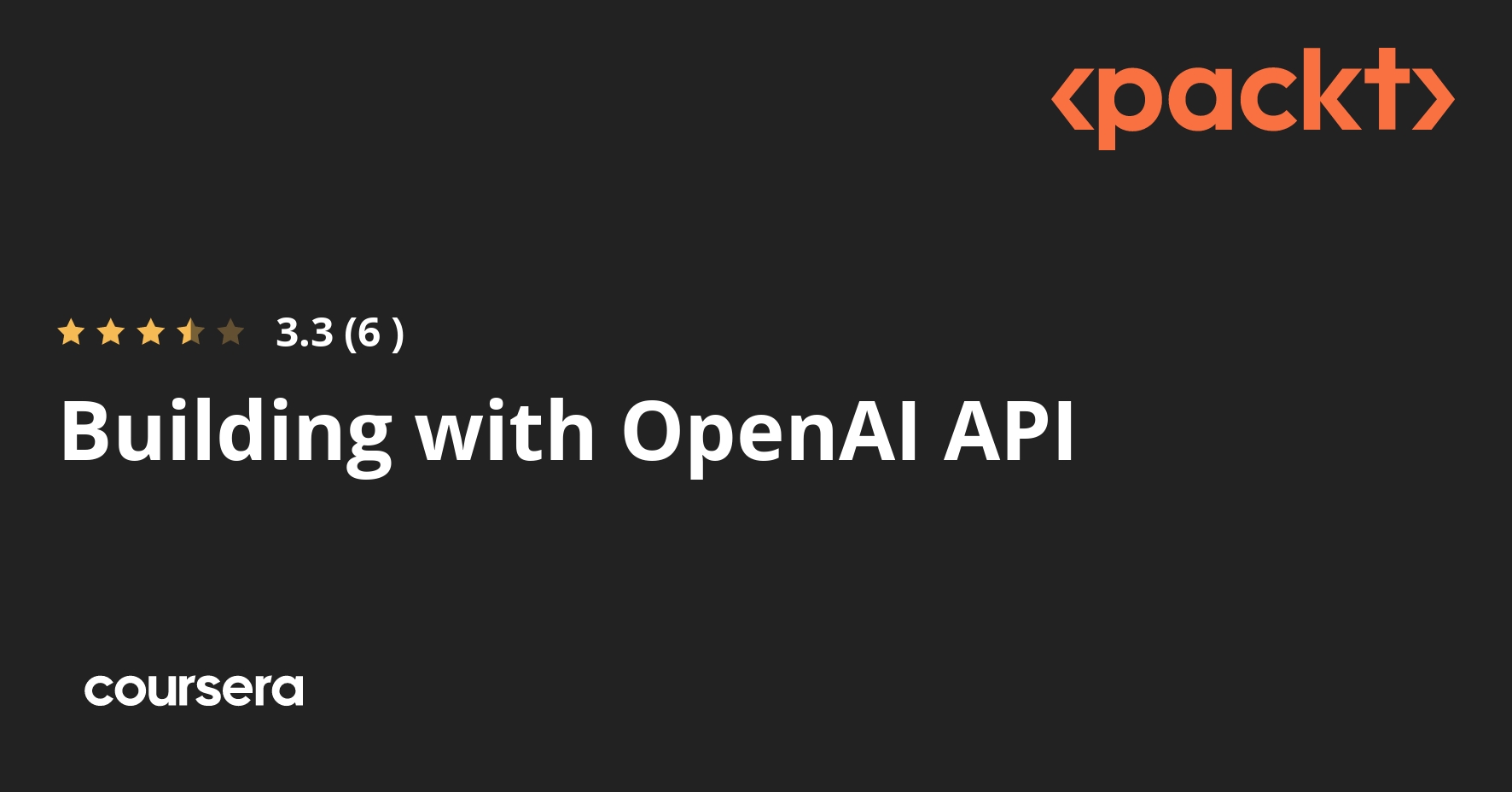 Building with OpenAI API