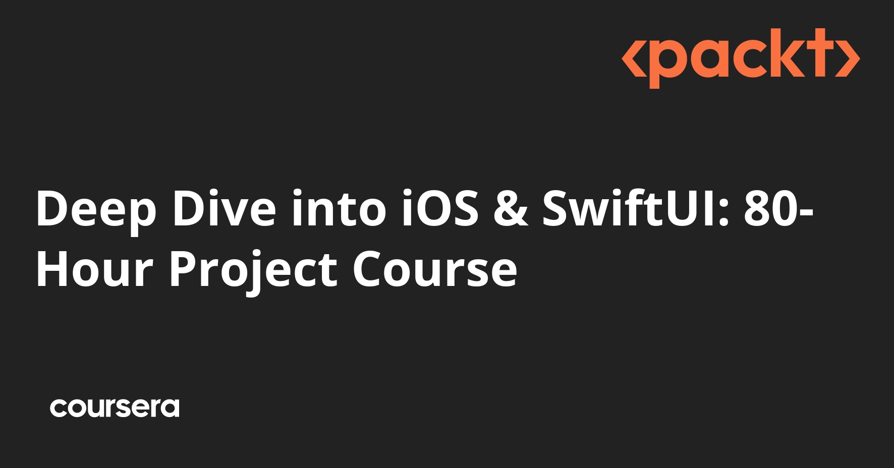Deep Dive into iOS & SwiftUI: 80-Hour Project Course