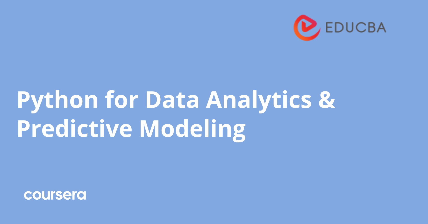 Computer Generated Sampling Image Python for Data Analytics & Predictive Modeling | Coursera