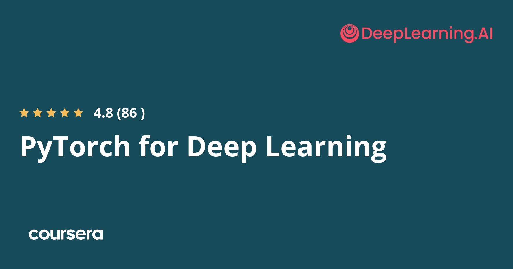PyTorch for Deep Learning