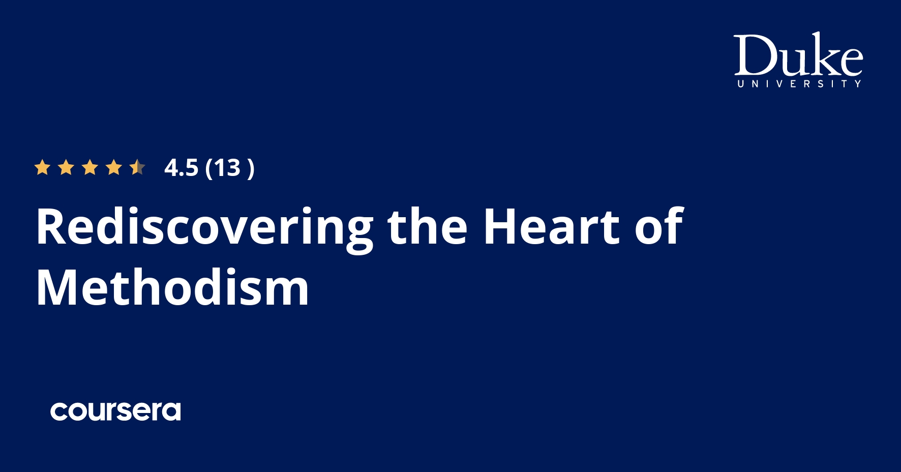 Rediscovering the Heart of Methodism