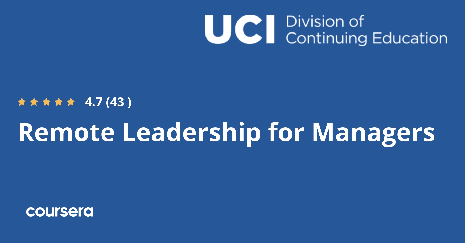 Remote Leadership for Managers