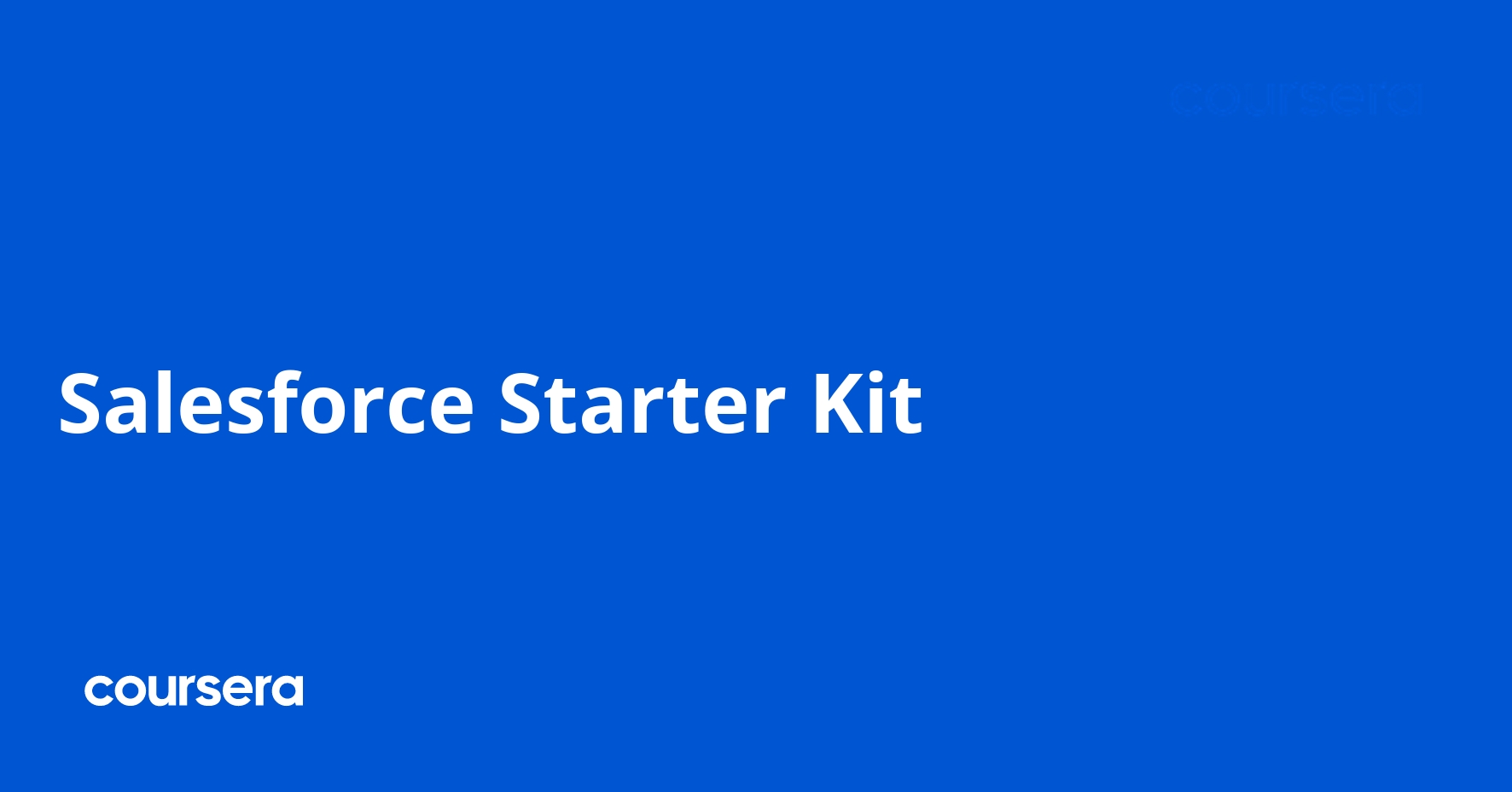 Salesforce Starter Kit