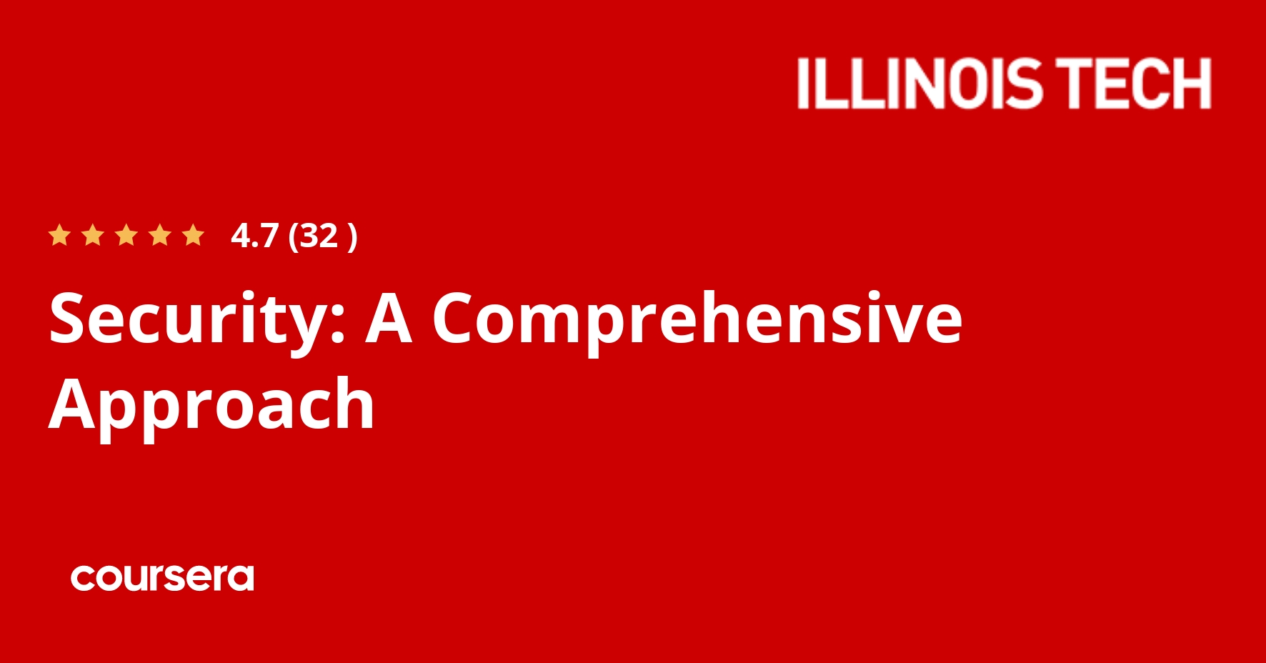 Security: A Comprehensive Approach
