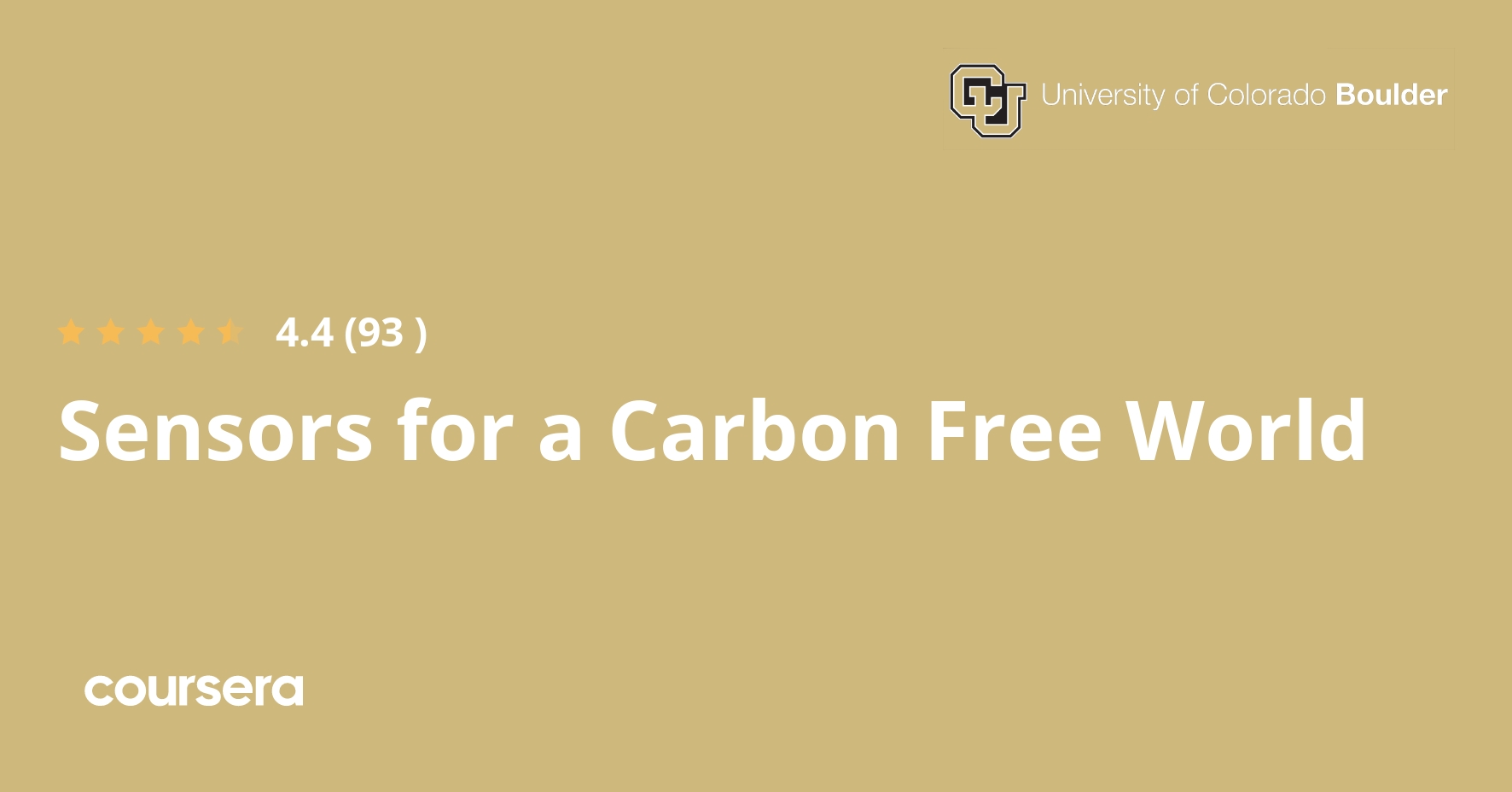 Sensors for a Carbon Free World