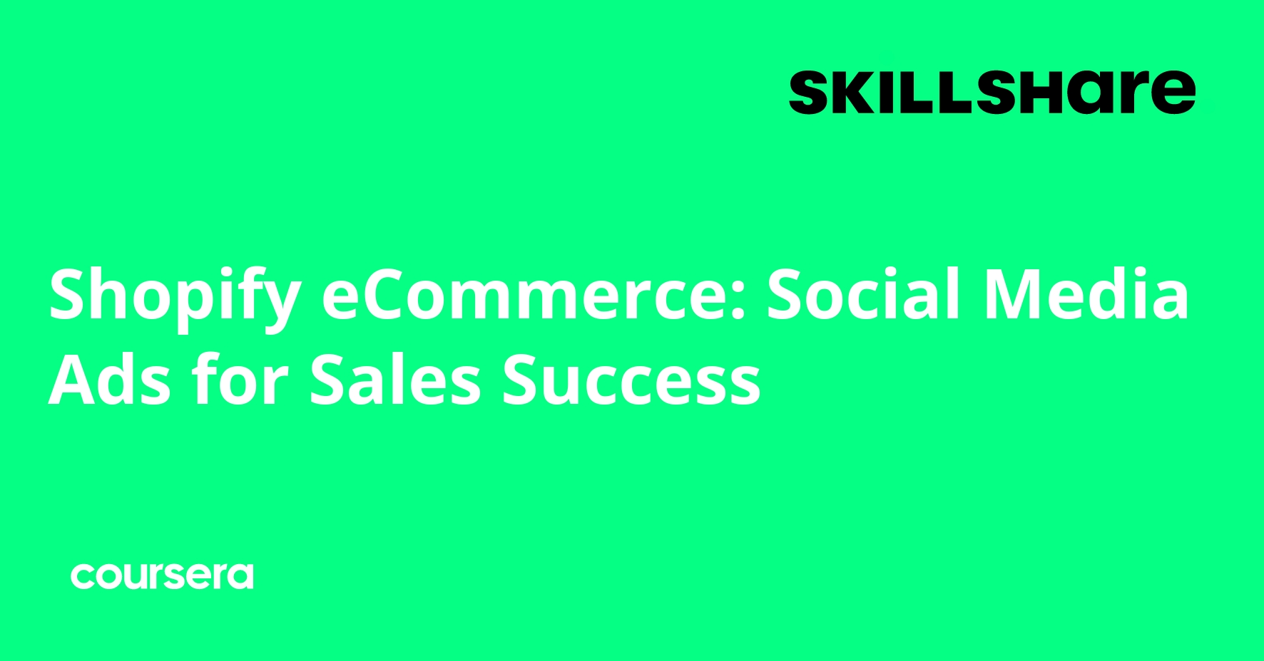 Shopify eCommerce: Social Media Ads for Sales Success