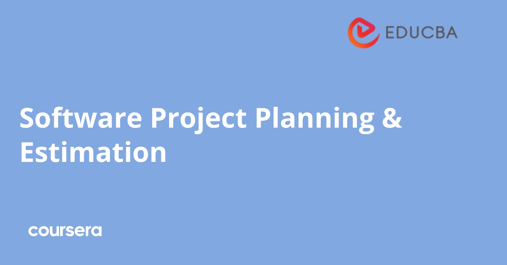 Software Project Planning & Estimation | Coursera