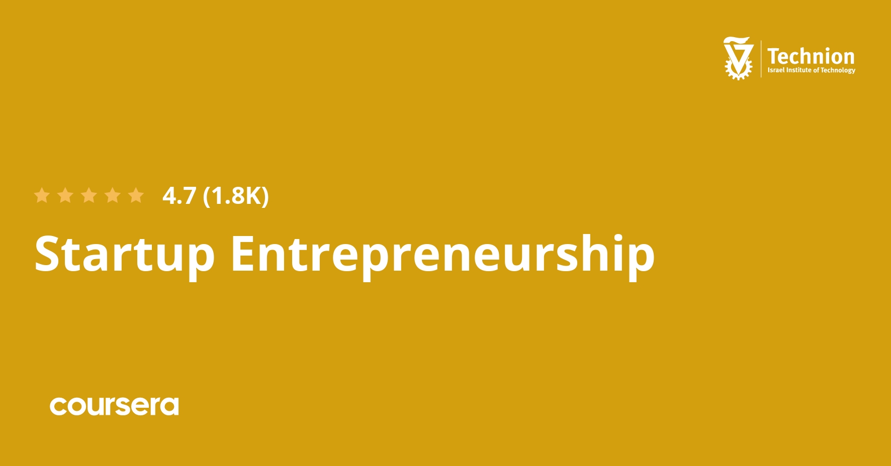 Startup Entrepreneurship