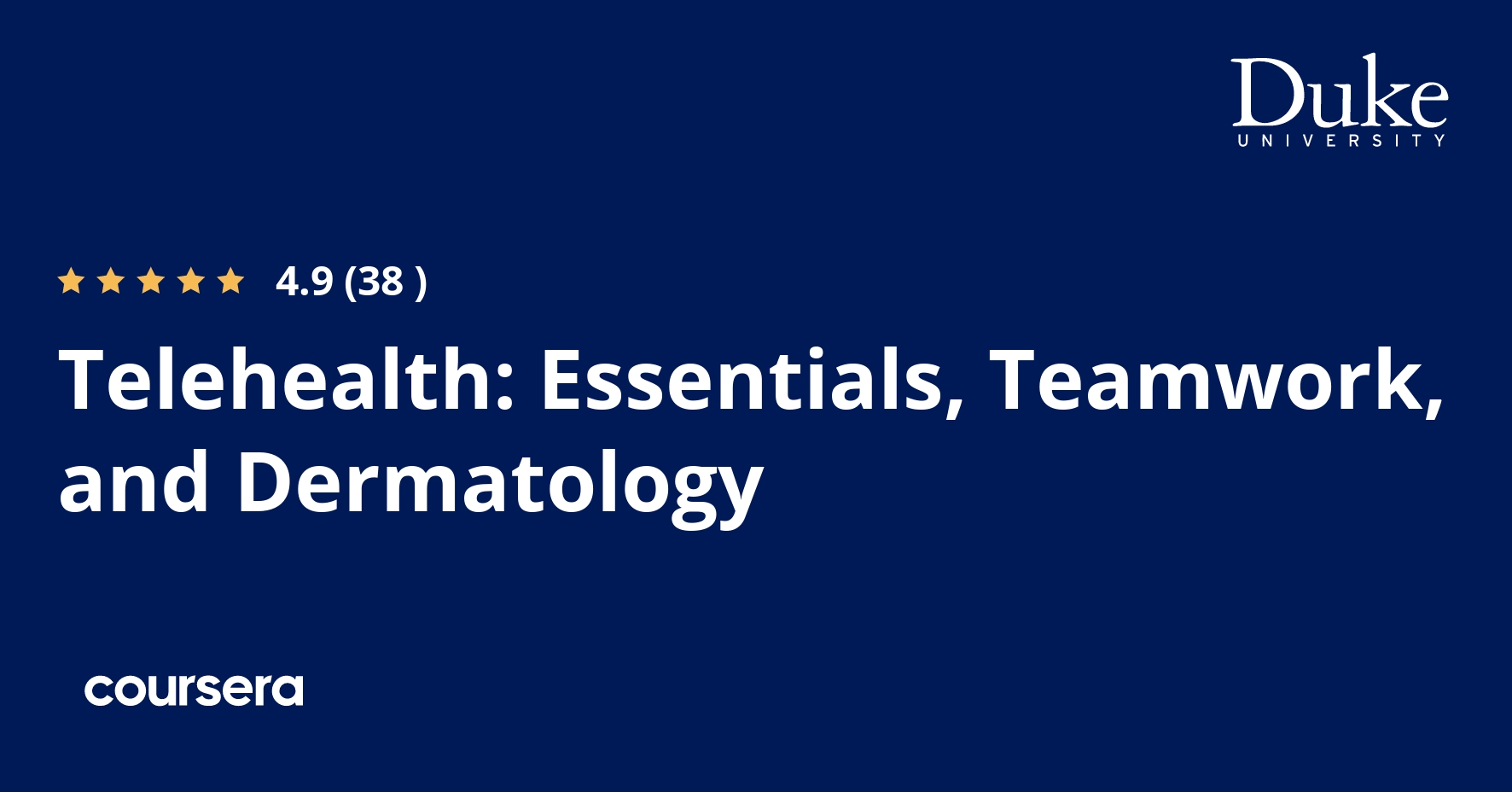 Telehealth: Essentials, Teamwork, and Dermatology