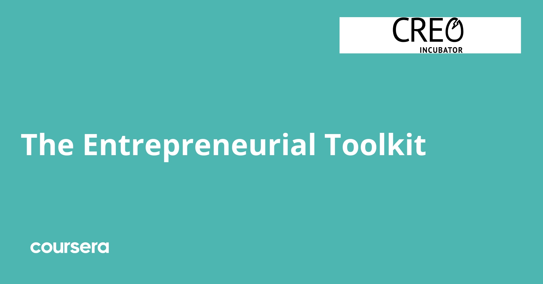 The Entrepreneurial Toolkit