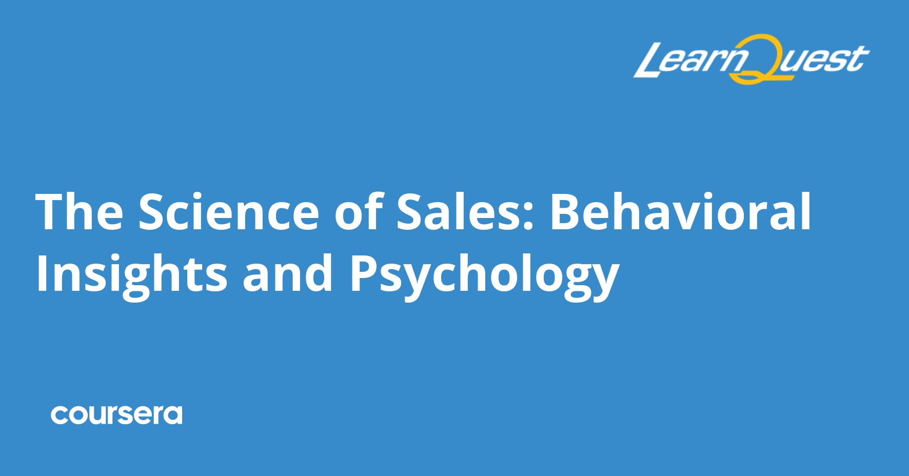The Science of Sales: Behavioral Insights and Psychology