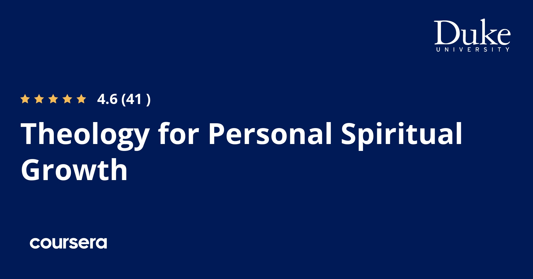 Theology for Personal Spiritual Growth