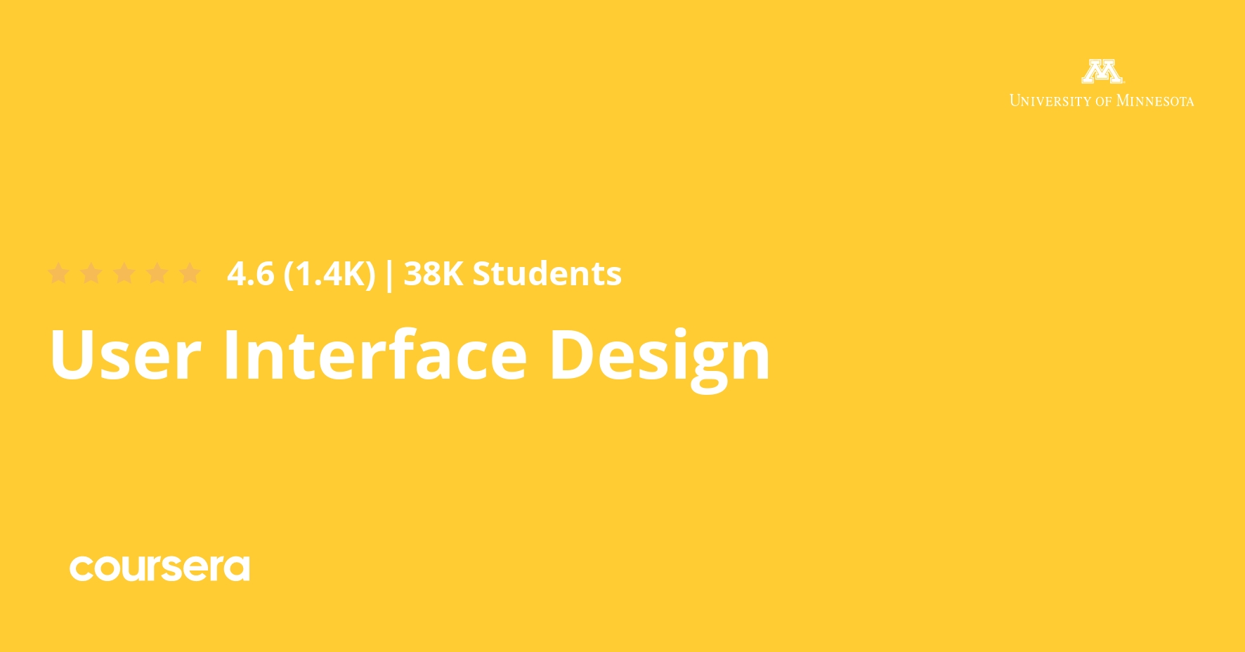 User Interface Design | Coursera