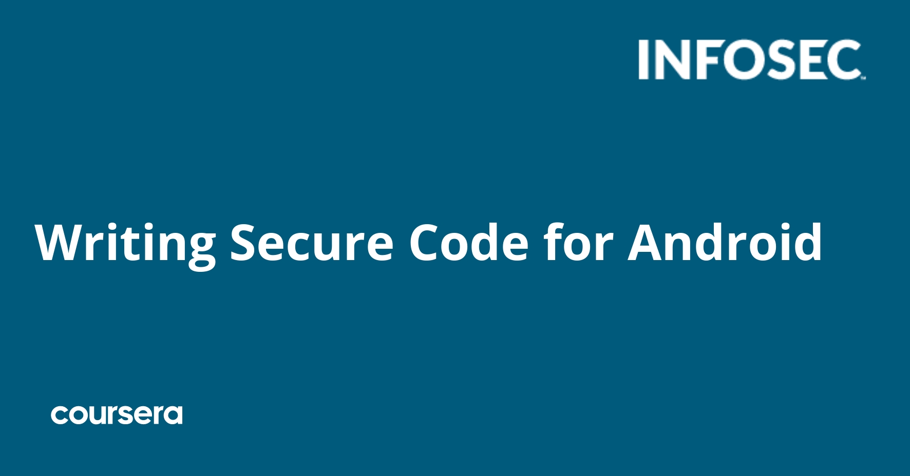 Writing Secure Code for Android