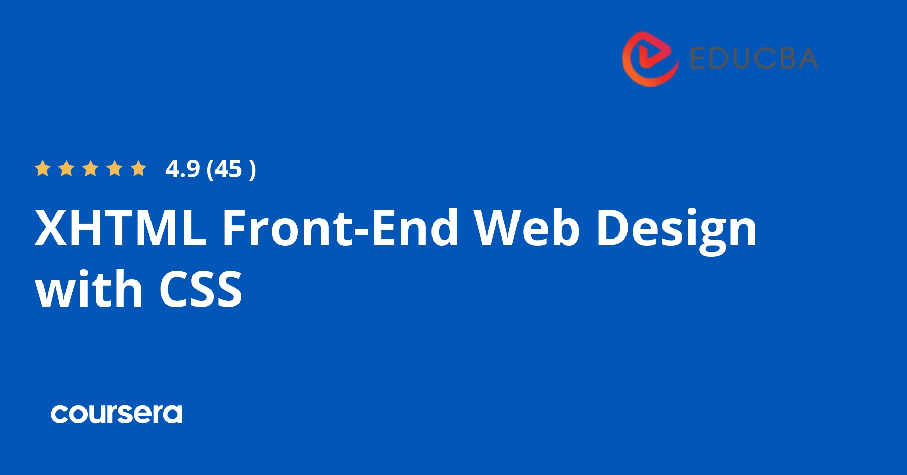 XHTML Front-End Web Design with CSS