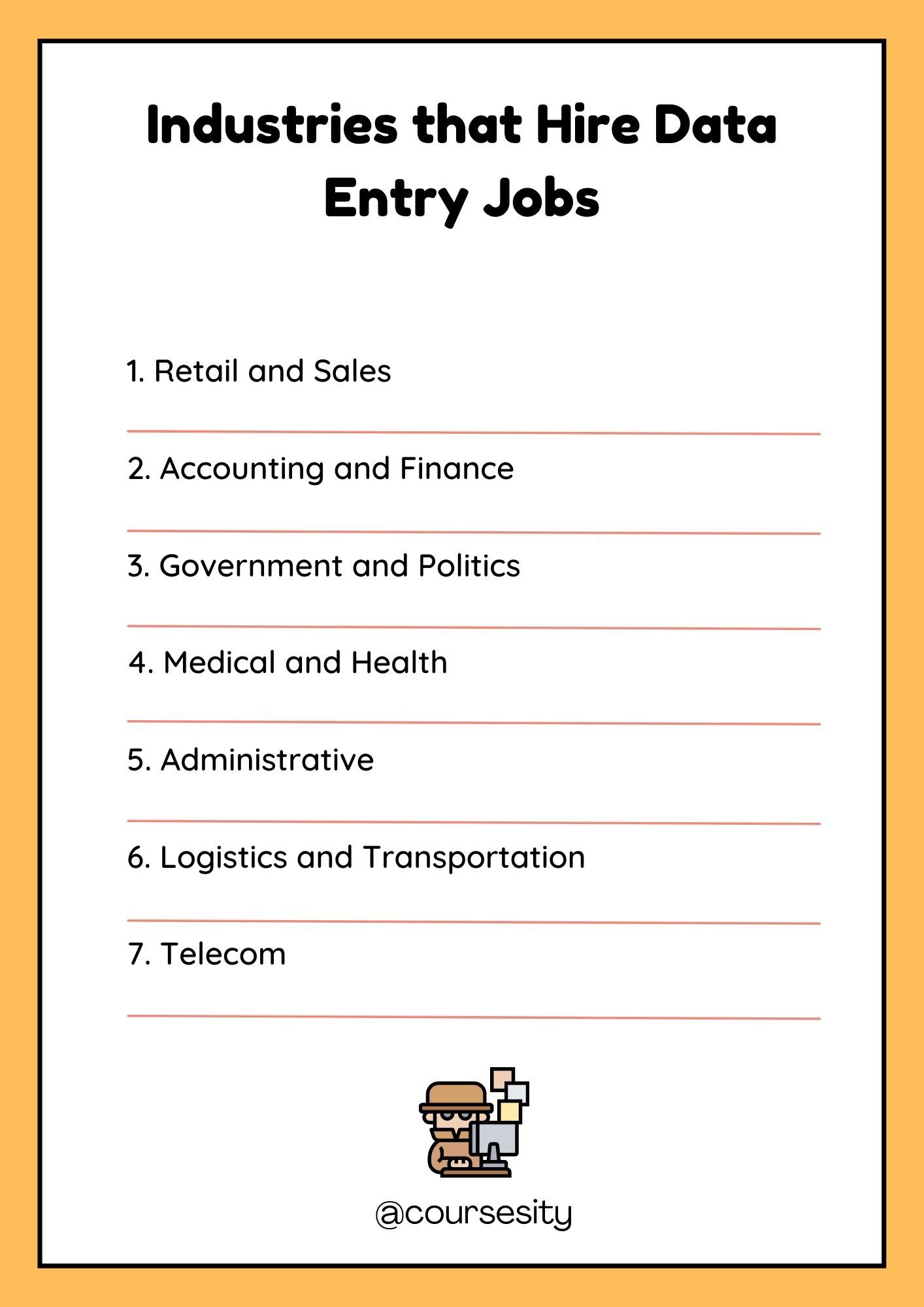 Industries that Hire Data Entry Jobs | Best Data Entry Courses Online