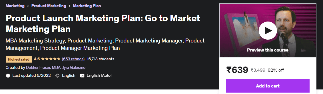 Best Product Marketing Course for beginners