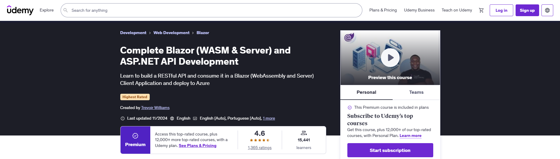 Blazor Tutorial