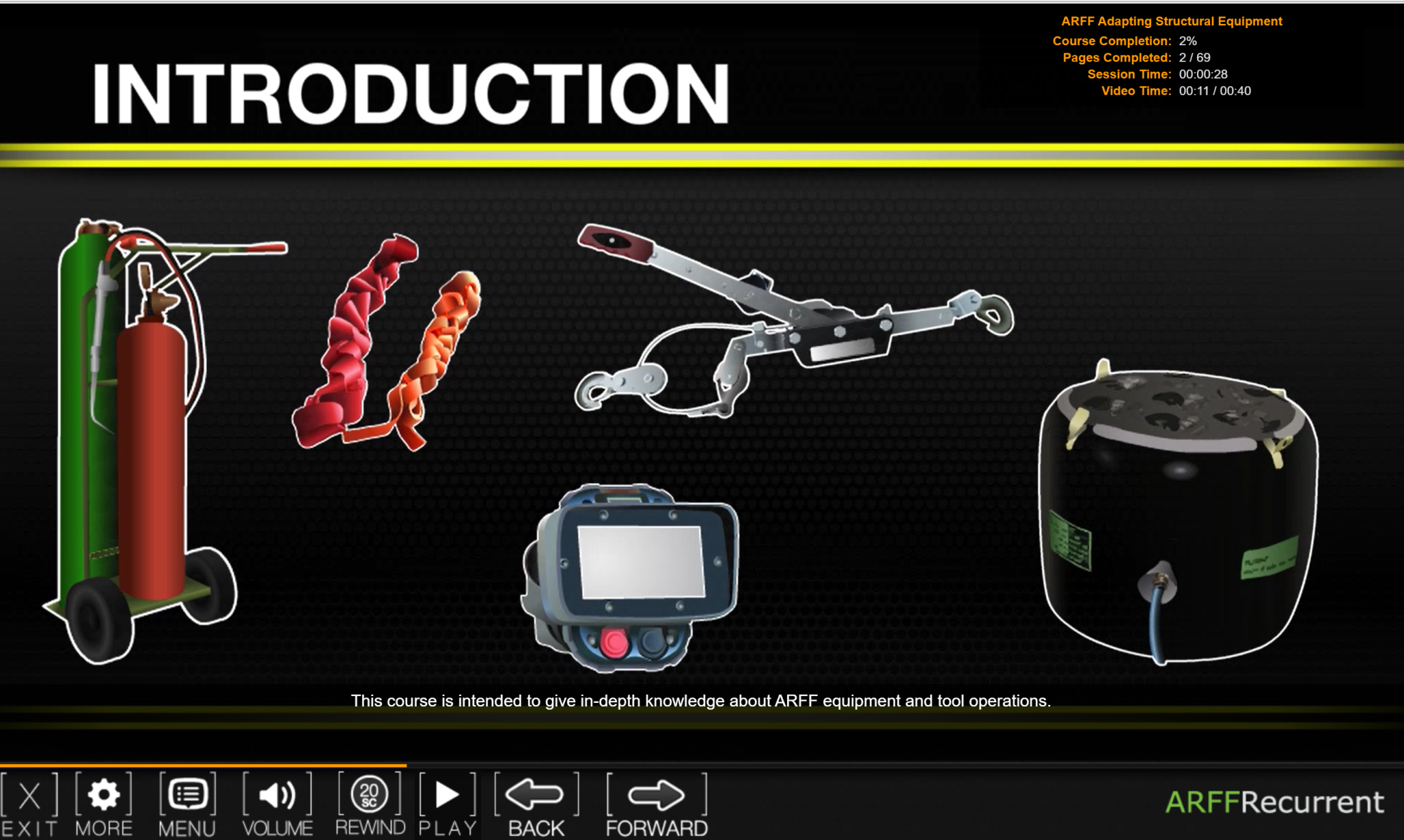ARFF Adapting Structural Equipment | Airport Training OnDemand