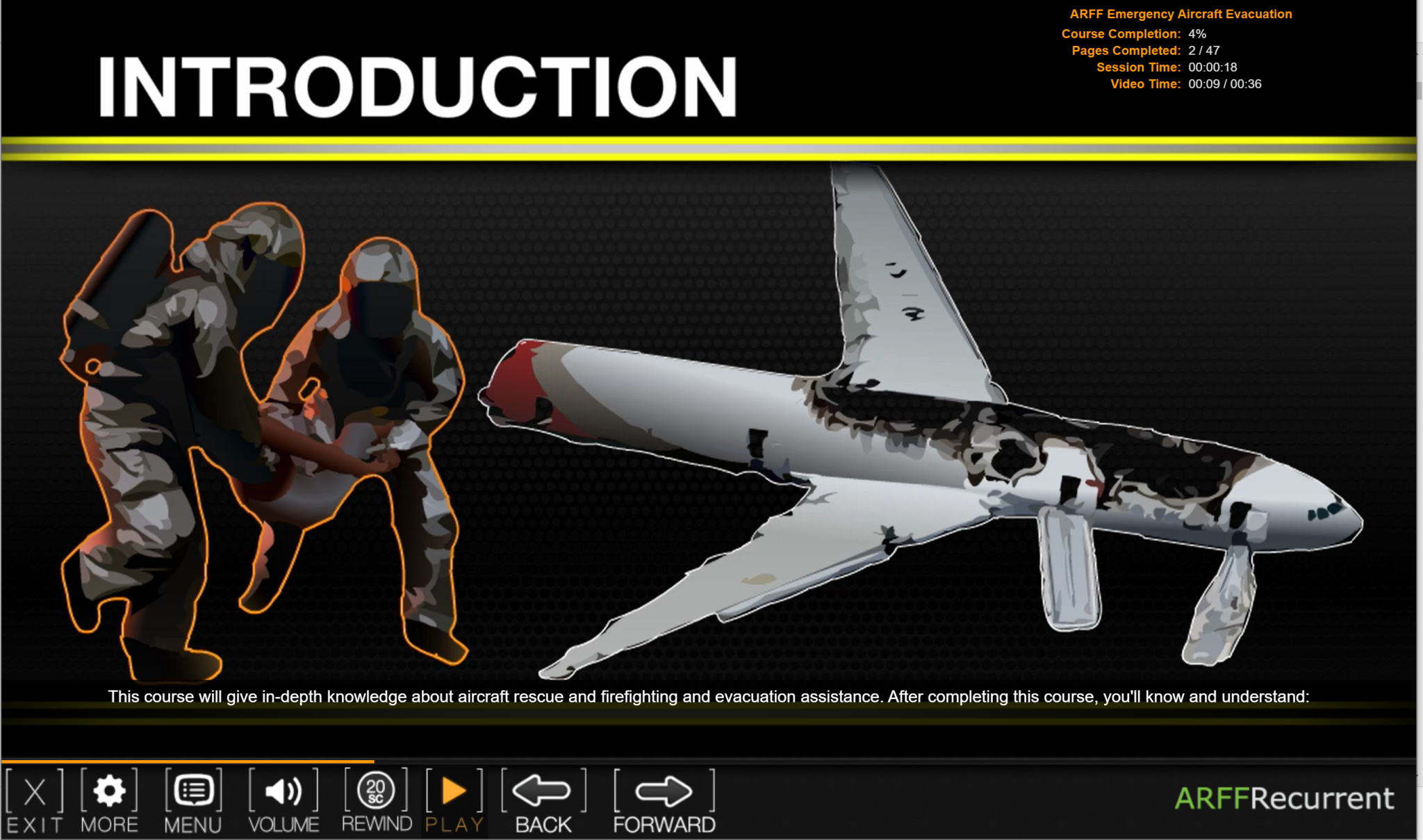 ARFF Emergency Aircraft Evacuation | Airport Training OnDemand