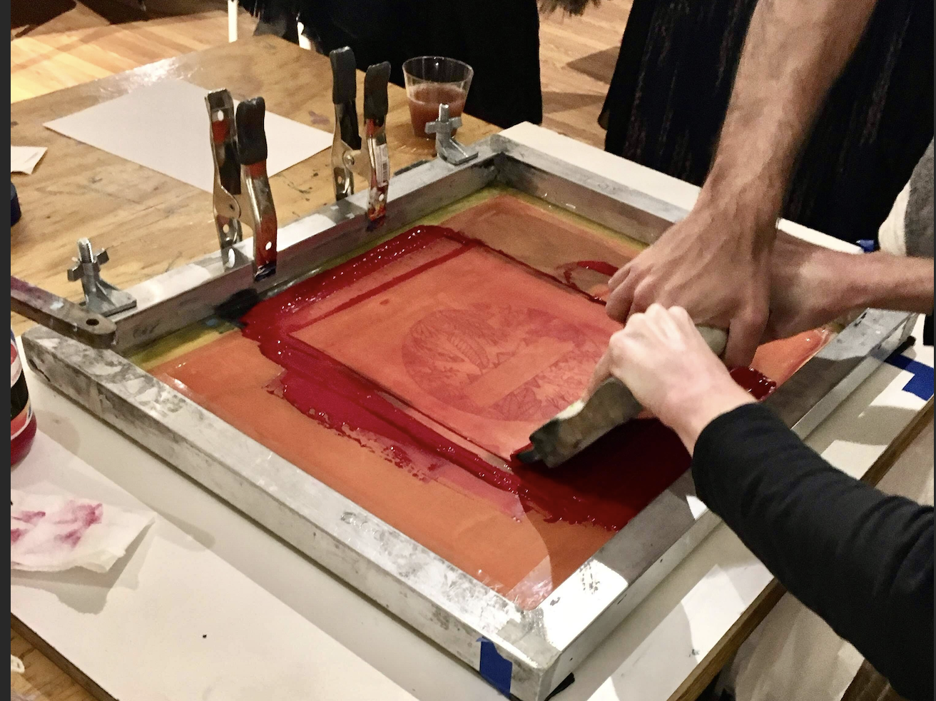 Print • Adult • Level I: Screen Printing • Mon (Oct 20 - Nov 10) • $245 ...