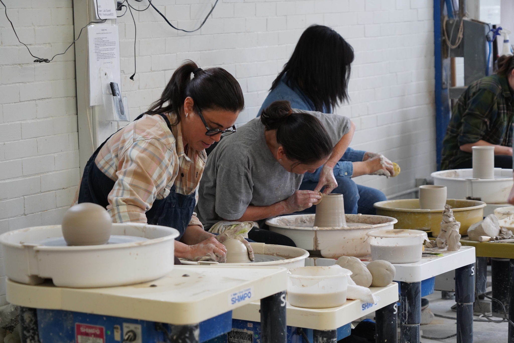 5Week Wheel Sampler • TUE (Apr. 23 May 21) • Pottery Lab Studio