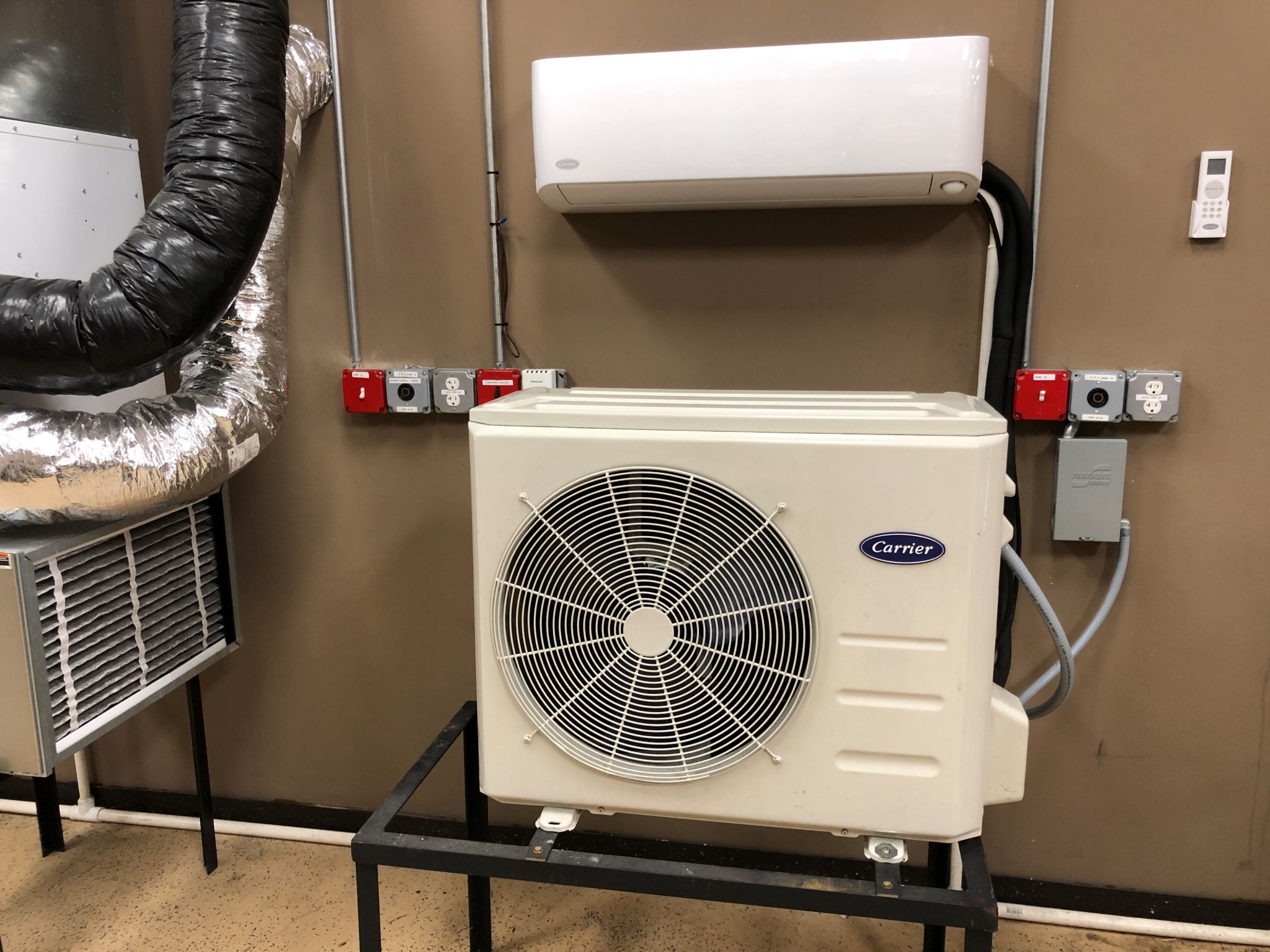 Carrier Ductless Minisplit Installation & Service NATE & FAD hrs