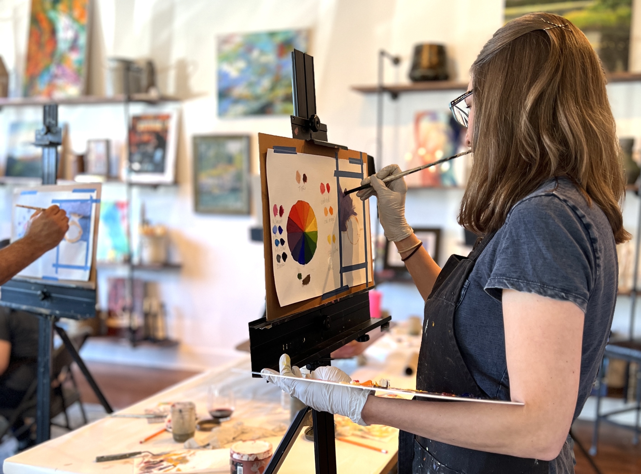 Introduction to Oil Painting Picket Fence Art Studio