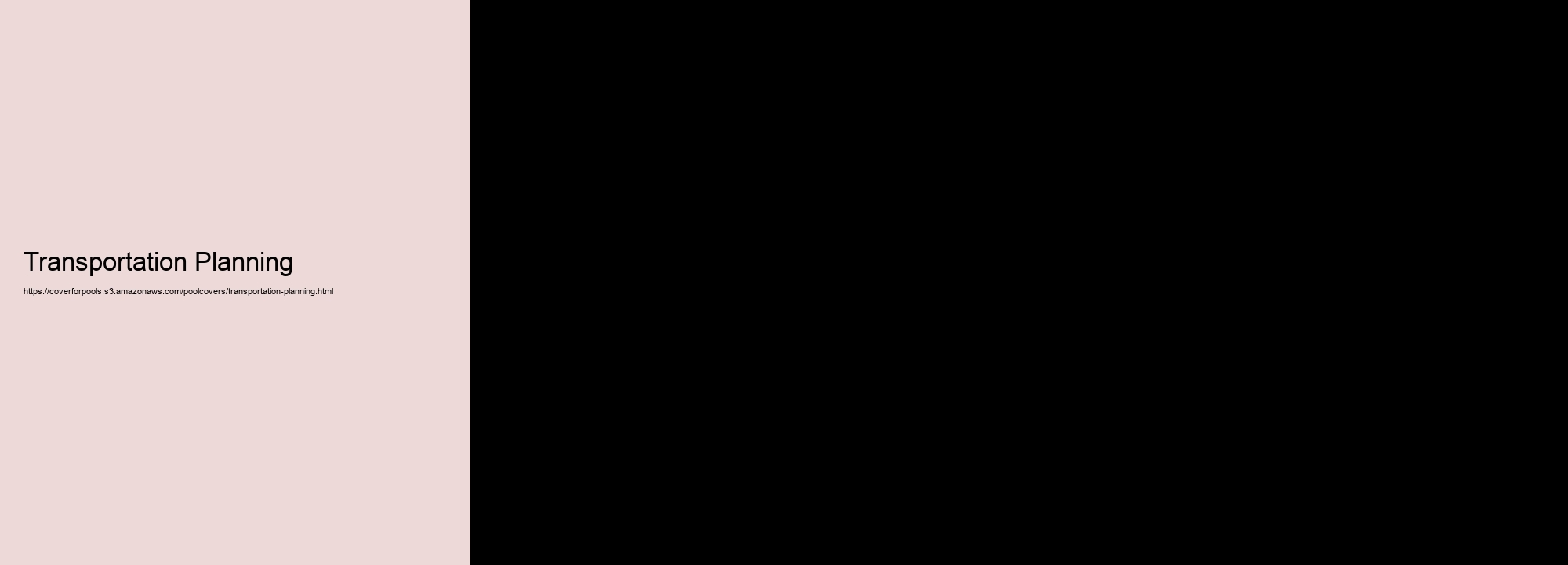 Transportation Planning