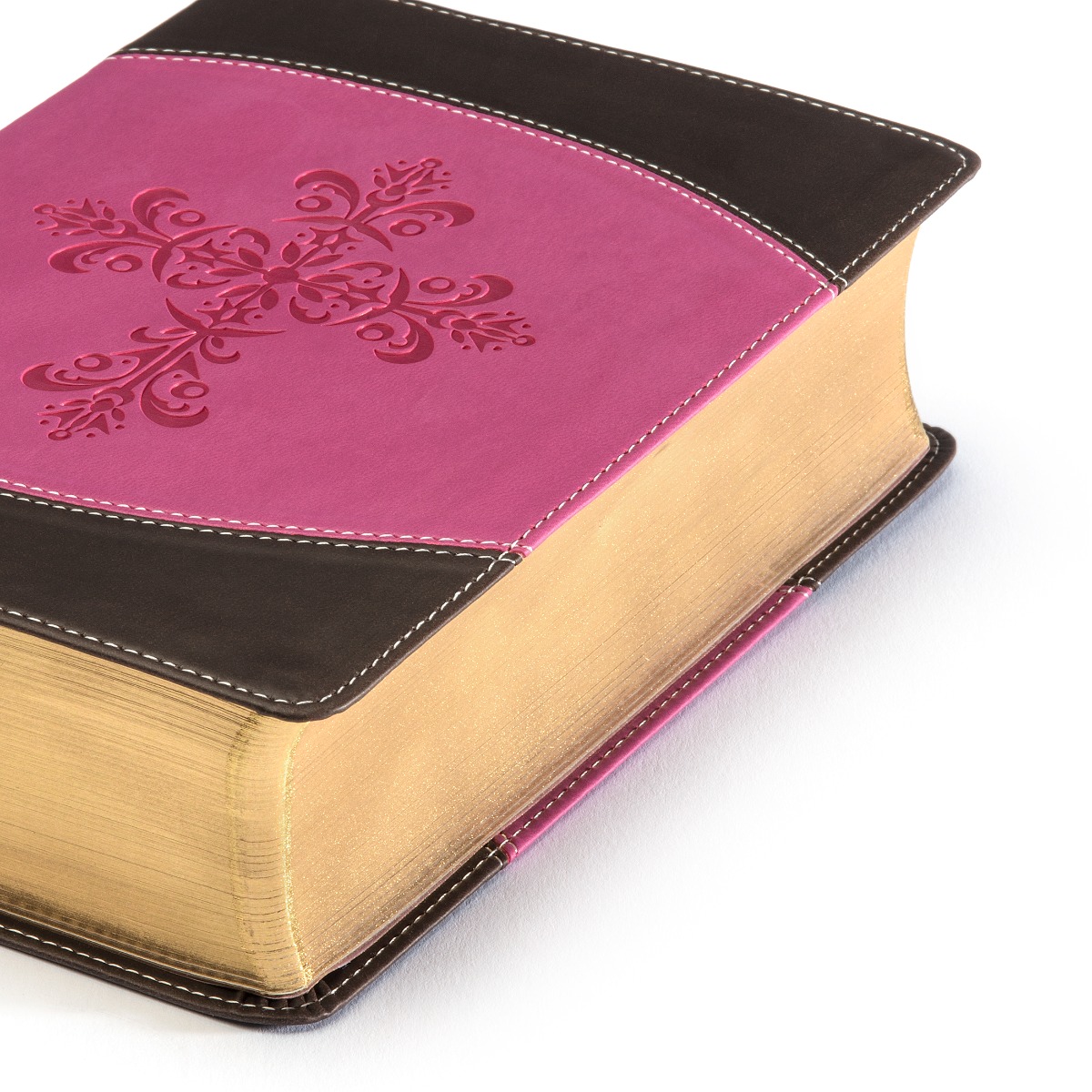 The Lutheran Study Bible - Compact DuoTone Pink/Chocolate