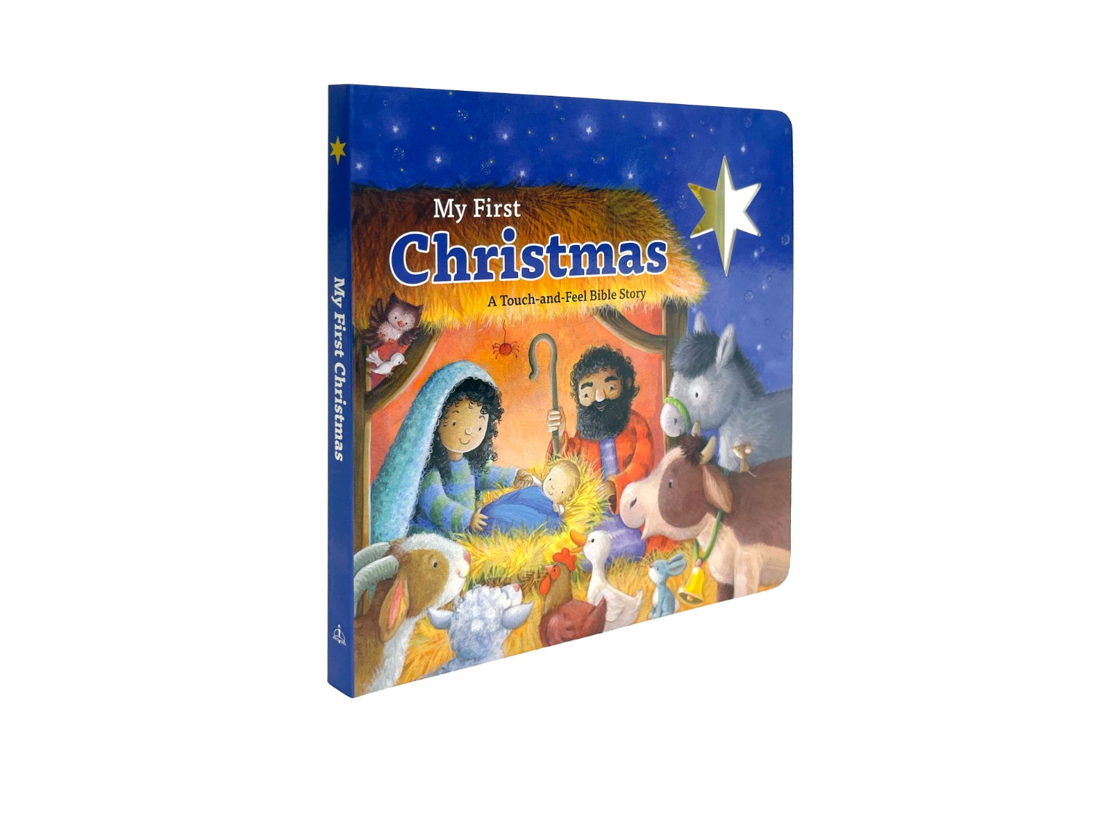 My First Night Before Christmas: A Touch & Feel & Sparkle Book [洋書] My First Christmas: a Touch-and-Feel Bible Story - Concordia