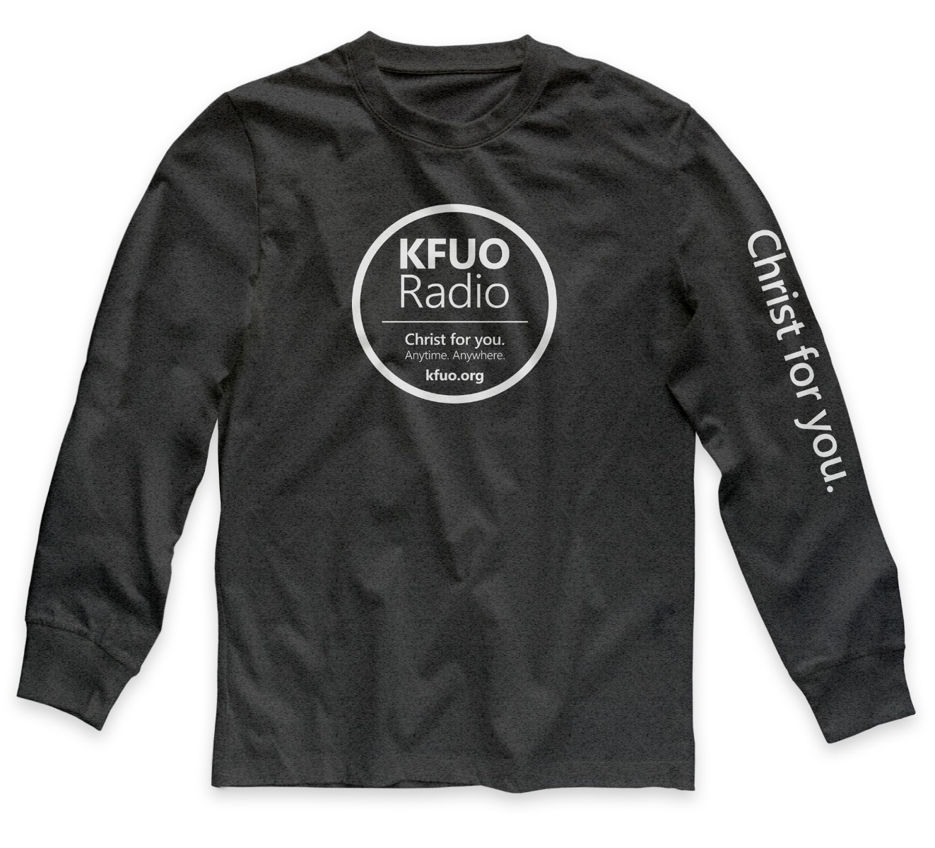 KFUO Radio Men's Longsleeve Black Shirt