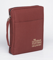 The Lutheran Study Bible Cover - Sangria - Regular Size