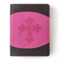 The Lutheran Study Bible - Compact DuoTone Pink/Chocolate