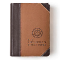 The Lutheran Study Bible - Compact DuoTone Brown Bonded Leather