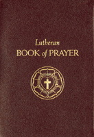 Lutheran Book of Prayer - Burgundy Genuine Leather