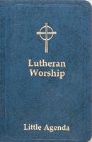 Lutheran Worship (1982) Little Agenda-Blue