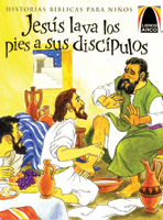 Libros Arco: Jesús lava los pies a sus discípulos (Arch Books: Jesus Washes Peter's Feet)