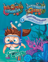 Búsqueda submarina - bilingüe: Hojas del alumno Nivel 1 (Underwater Quest - Bilingual: Student Worksheets Level 1)