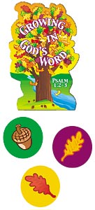 Growing in God's Word Sticker Duo