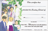 Visitors Attendance Card (Pack of 12)